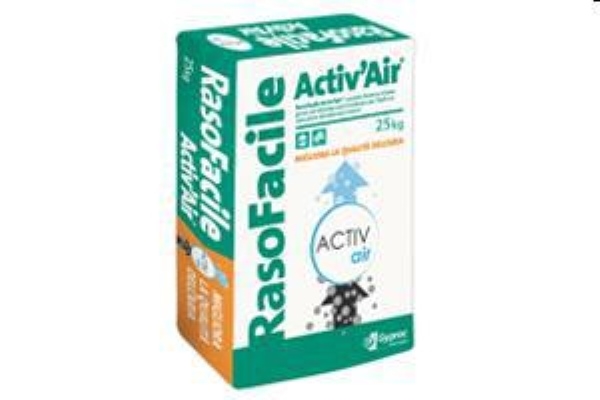 GYPROC RASOFACILE ACTIV'AIR BIANCO KG. 25 finitura liscia