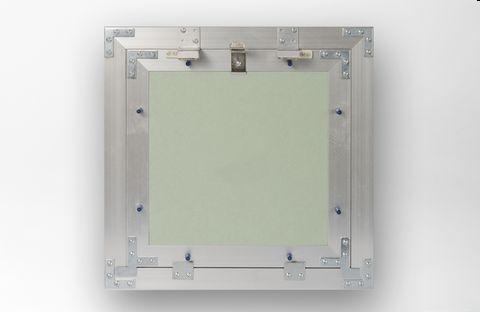 BOTOLE ISPEZIONE CARTONGESSO 80X80AK DORIKA ALLUMINO