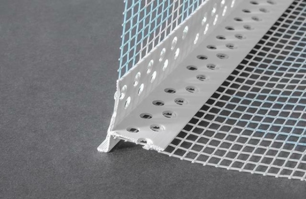 BARRA ROMPIGOCCIA CON GOCCIOLATOIO NASCOSTO IN PVC CON RETE 2,5m