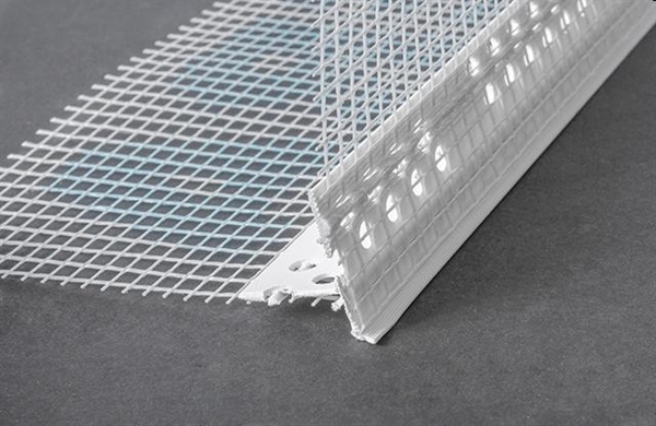 BARRA ROMPIGOCCIA CON GOCCIOLATOIO NASCOSTO IN PVC CON RETE 2,5m