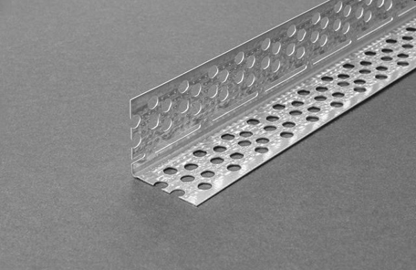 PARASPIGOLO IN LAMIERA ZINCATA AD ANGOLO GR VARIABILE mm30X3MT