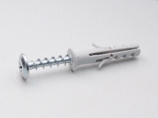 TASSELLO A ESPANSIONE CON COLLARINO IN NYLON CON VITE 6X30