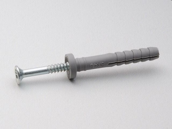 TASSELLO A PERCUSSIONE TESTA RIDOTTA 6X50 GRIGIO