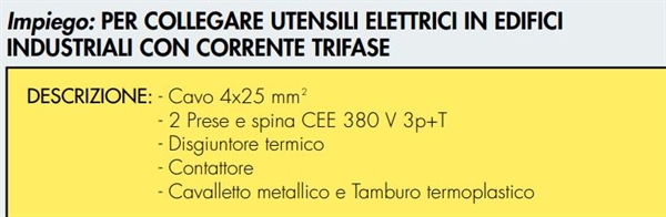 AVVOLGITORE INDUSTRIALE TRIFASE MT. 33