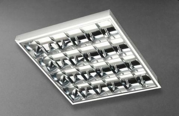 PLAFONIERA CON RIFLETTORE 2F6060418 IN ALLUMINIO 18W