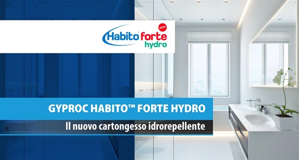 GYPROC HABITO FORTE HYDRO ACTIV'A 13 1200X2000 tipo D E F H1 I R
