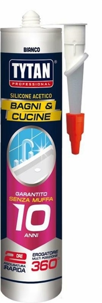 SILICONE BAGNI & CUCINE ANTIMUFFA RAPIDO BIANCO ML.280 10ANNI