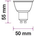FARETTO LED LAMPADINA DICROICA GU10 W7,5 3000K samsung