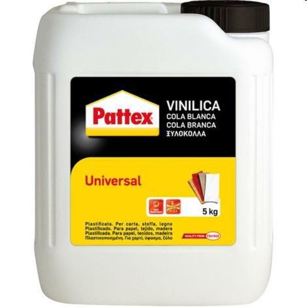 COLLA VINIL PATTEX KG.5 UNIVERS.