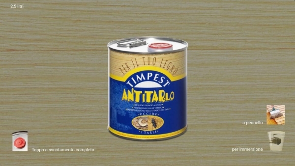 ANTITARLO TIMPEST INODORE LT.2,5