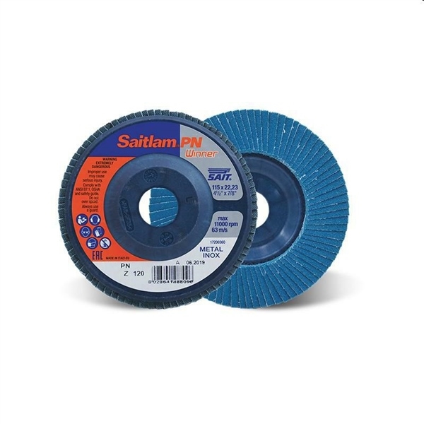 SAITLAM-PN 115 Z gr 40 DISCO LAMELLARE x ferro
