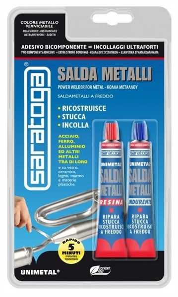 UNIMETAL SALDA METALLI ML.34 BL BICOMPONENTE