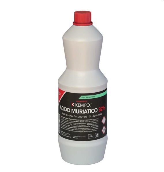 Tuttocolori - ACIDO CLORIDRICO MURIATICO 33% LT.1 