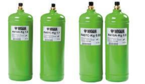 BOMBOLA GAS REFRIGERANTE R410A 1LT GR.800 EN1