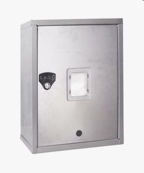 CASSETTA PER CONTATORE GAS/METANO 45x34 PROF.24 VERNICIATA BIA.