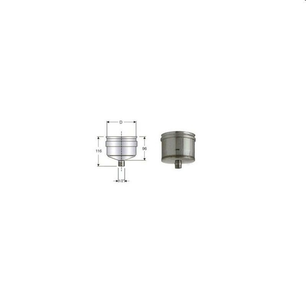 TAPPO C/SCARICO D.100 A304