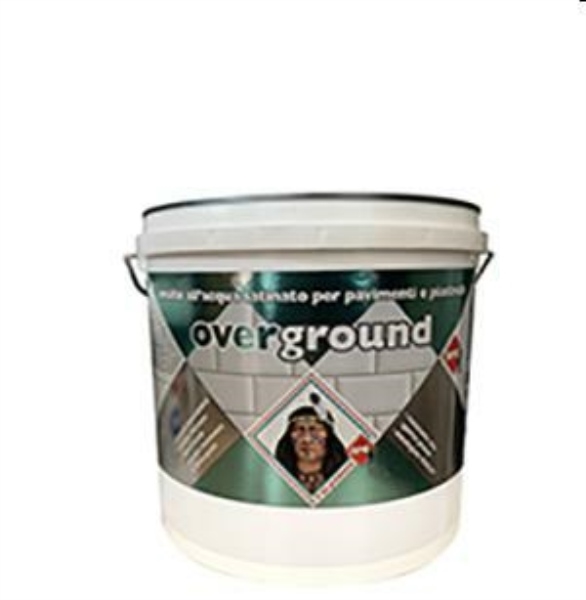 OVERGROUND BIANCO LT. 2,5 SATINATO PER PAVIMENTI