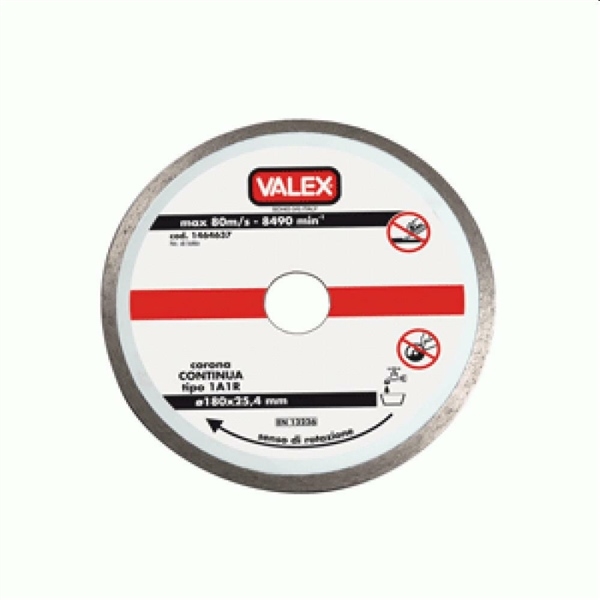 DISCO DIAMANTATO CONTINUO 180mm