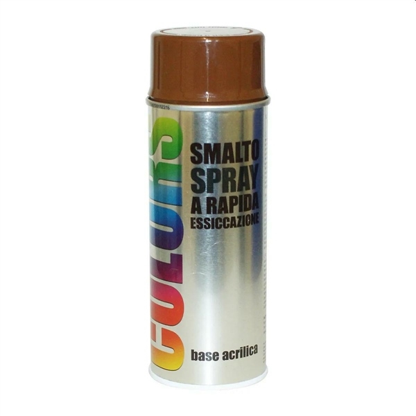 SPRAY COLORS RAL.8017 ML.400 MARRONE SCURO 3953