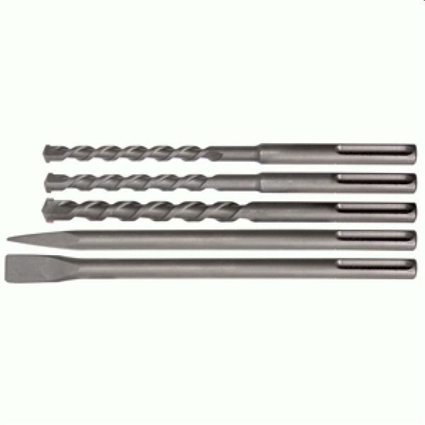 PUNTE-SCALPELLI DA MURO SDS-MAX 5PZ