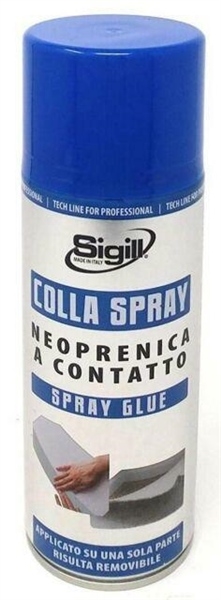 COLLA SPRAY GLUE universale ML.400
