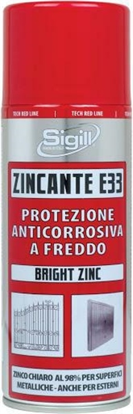 ZINCANTE E33 ML.400 ZINCO CHIARO AL 98%