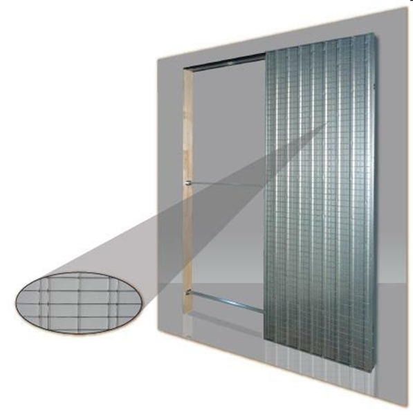 IRONFLEX ANTA UNICA 80X210/10,5cm telaio intonaco porte scorrevo
