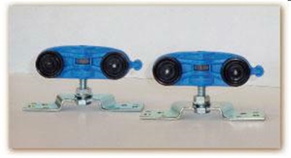 KIT CARRELLO BLU KG.120 per porte scorrevoli