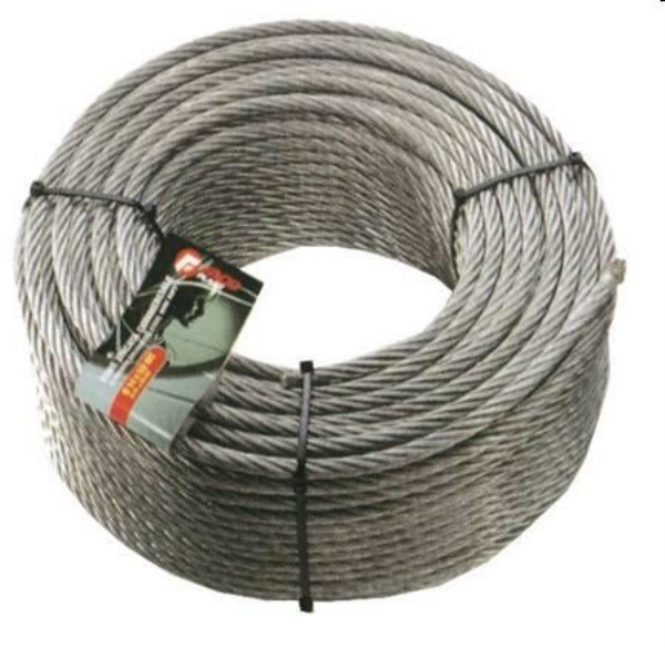 FUNE ACCIAIO ZINCATA MM.2