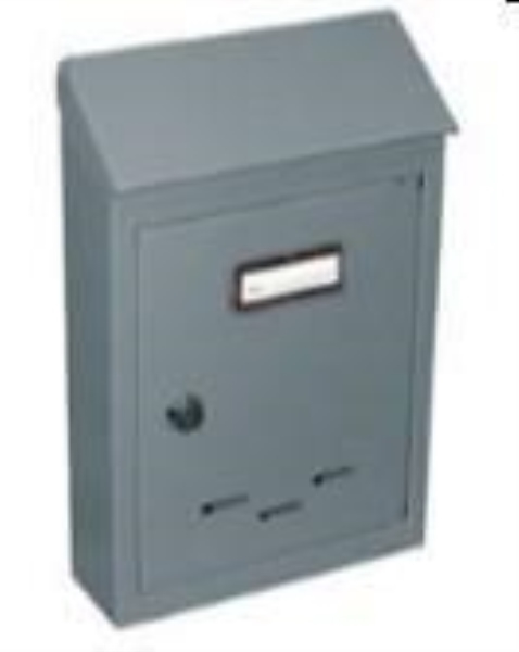 CASSETTA LETTERE GRIGIA 30X20X6