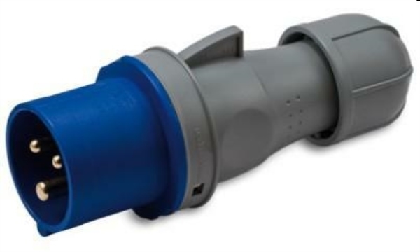 SPINA MOBILE 3P 16A 230V BLU IP44