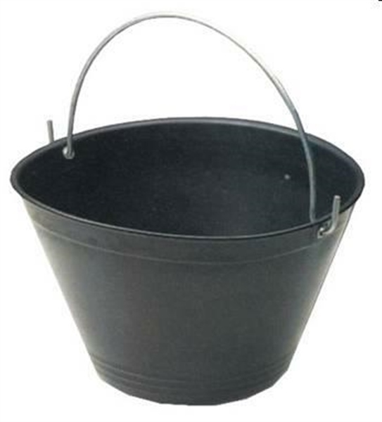SECCHI MURATURA PLASTICA CM.34 NERO