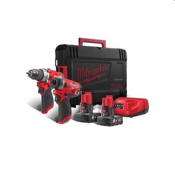 TRAPANO M12FPD + AVVITATORE M12FID M12FPP2A-402XA +VALIGETTA