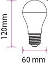 LAMPADINA LED BULB 11W E27 A58 4000K by samsung
