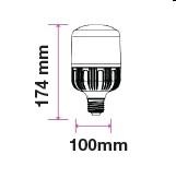 LAMPADINA LED BULB 24W E27 T120 6400K