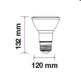 FARETTO LED LAMPADINA DICROICA GU10 W7 6400K COB samsung