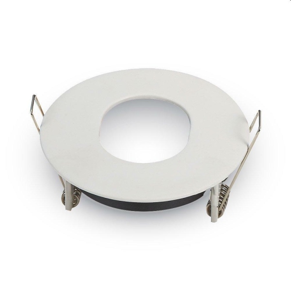 PORTAFARETTO LED GU10 TONDO BIANCO OPACO