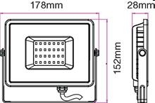 PROIETTORE LED BIANCO SMD SAMSUNG 4000K LED 30 Watt IP65