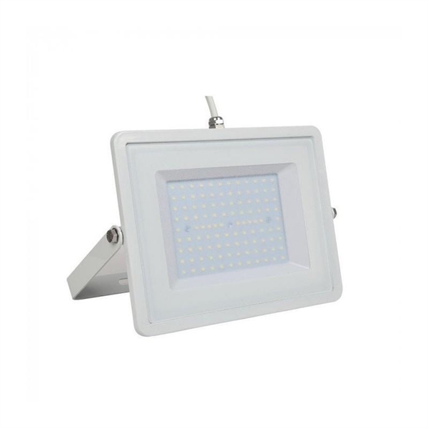 PROIETTORE BIANCO SMD  6400K LED 100Watt IP65 premium garan 2