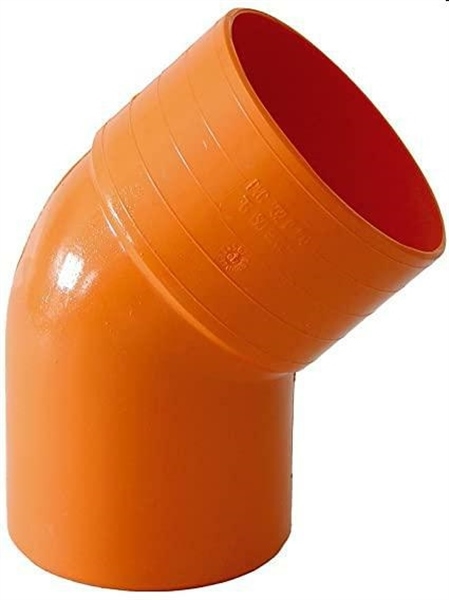 CURVA APERTA DA 125 ARANCIO