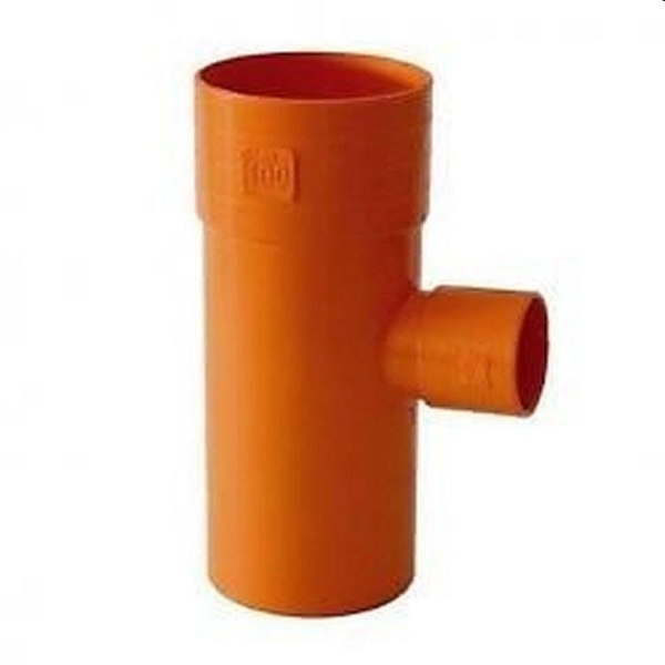 DERIVAZIONE A T RIDOTTA 100X40 ARANCIO