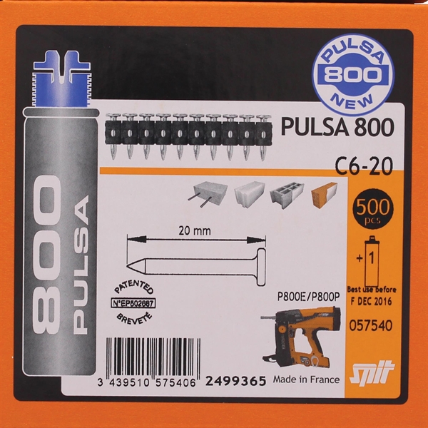 CHIODO SPIT C6 30 1500PZ 3GAS P800