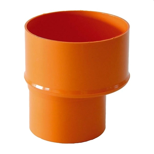 RIDUZIONE 125X100 PVC ARANCIO