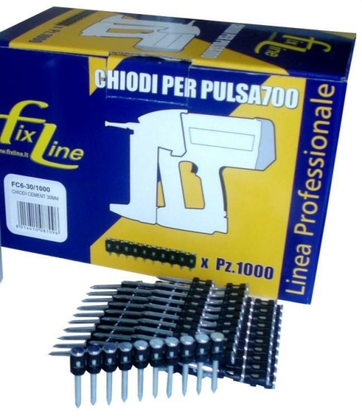 CHIODO X CEMENTO  C6 25 X PULSA700 PZ.1000