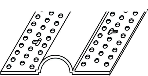 PARASPIGOLO PVC DECORATIVO TONDO MT.3