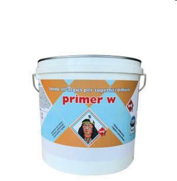 PRIMER W BIANCO NEUTRO LT. 0,690 PER LAMIERE ZINCATE ALL'ACQUA