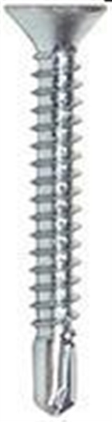 VITE AUTOPERFORANTE ZINCATA TESTA PIANA SVASATA 35X13mm.