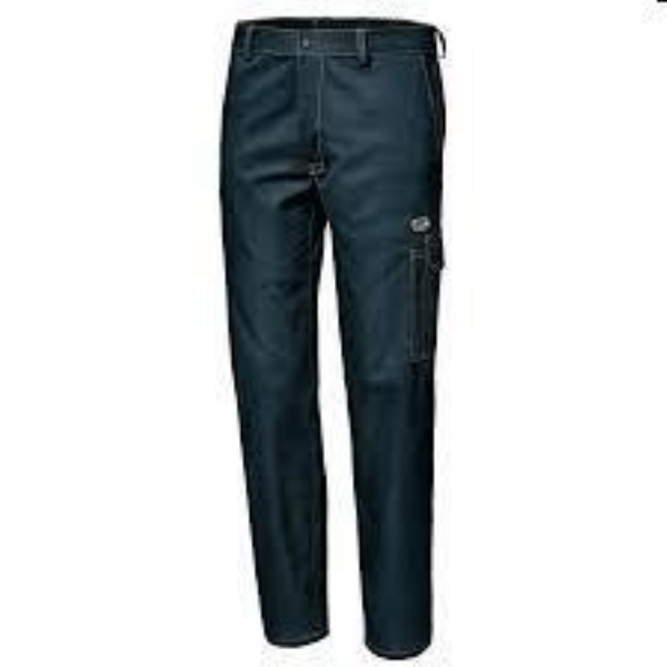 PANTALONE SYMBOL BLU NAVY COTONE TG.48 EN 13688