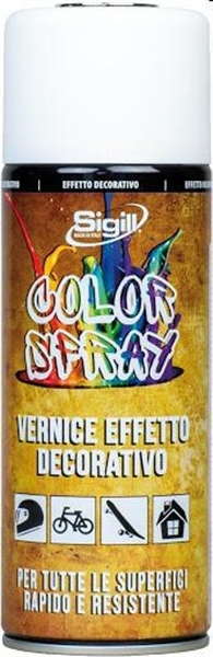 COLOR POINT SPRAY ML.400 ARGENTO METALLIZATO EFFETTO DECORATIVO