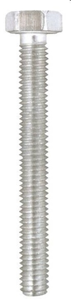 BULLONI MM 8X20 TESTA ESAGONALE FILETTATI ZINCATI